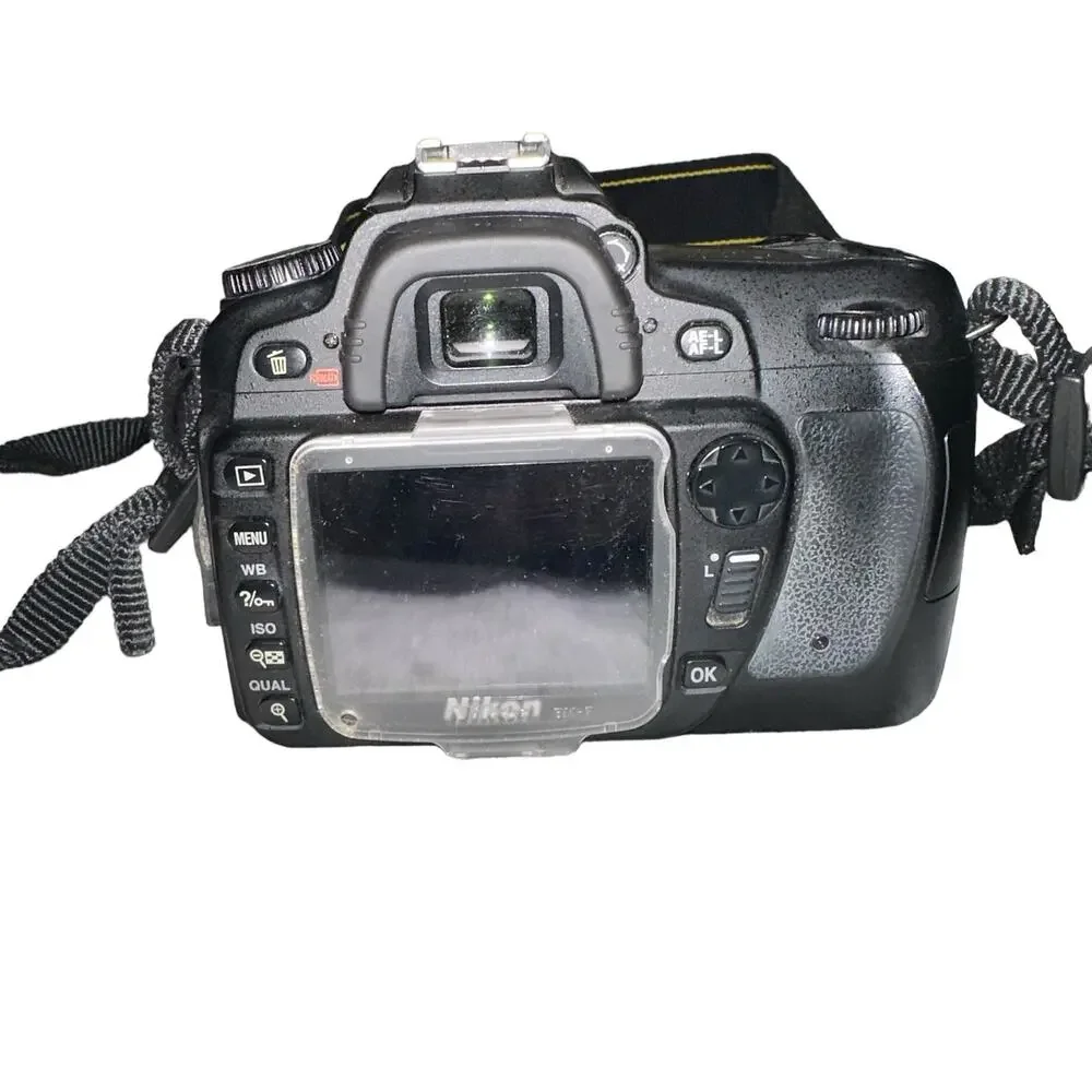 Nikon D80 DSLR Camera Bundle 2 Lenses‎ Charger Manual